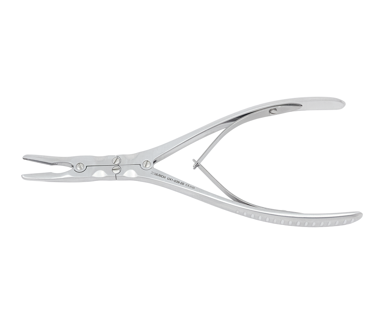 Kleště Marquardt na štípaní kosti, zahnuté, 3 mm, 20 cm