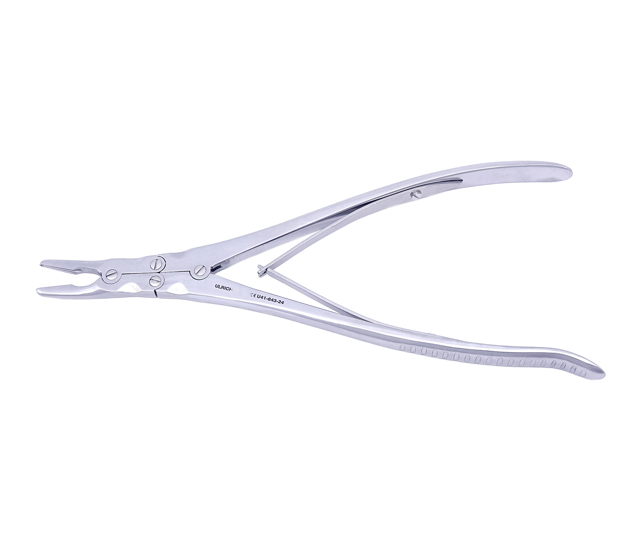 Kleště Smith-Petersen na štípaní kosti, zahnuté, 3 mm, 24 cm