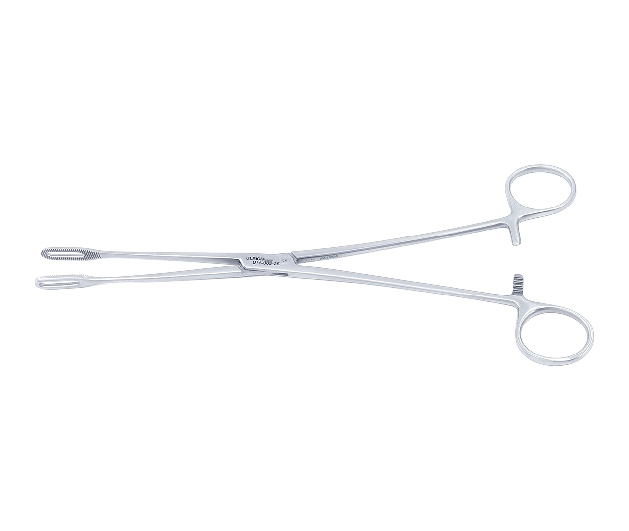 Kleště Intrauterin na tampony, rovné, 8 mm, 25 cm