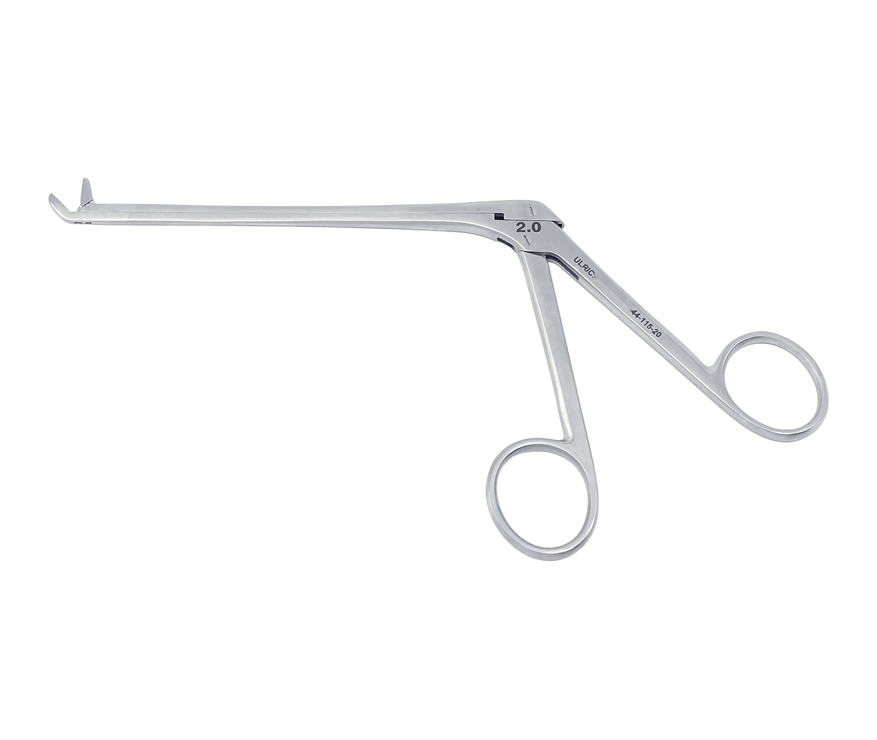 Kleště Peapod štípací, zahnuté nahoru, 2,0 mm, 14 cm