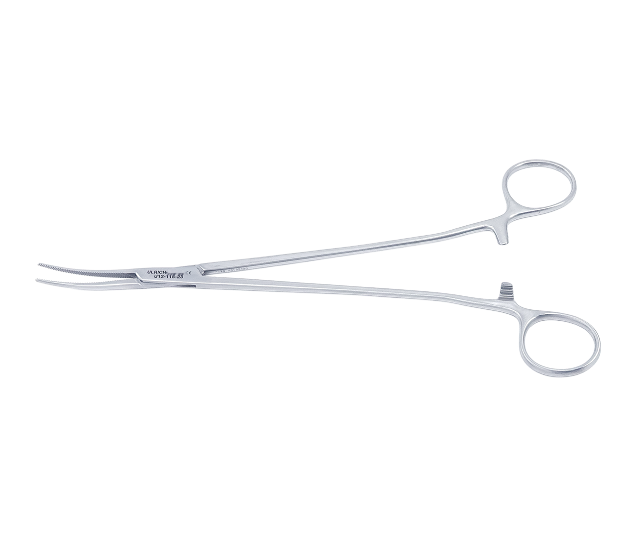 Kleště Bengolea hemostatické, typ Triemli ZH, zahnuté, 23 cm