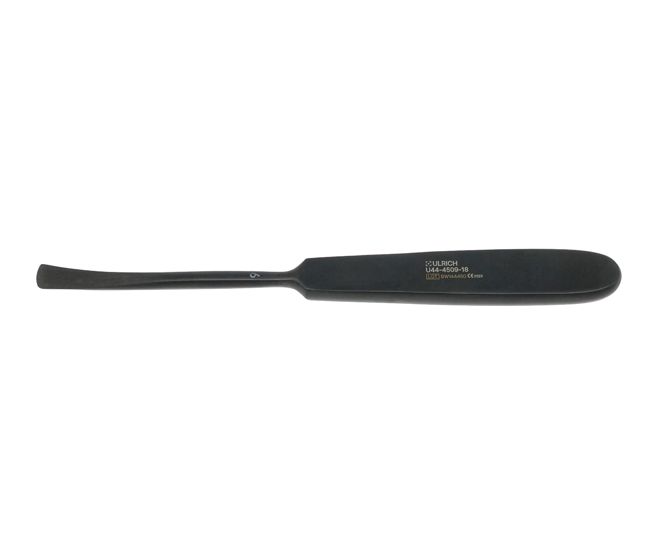 Elevátor periostální, vějířovitý, povrch AlTiN, 9 mm, 18 cm