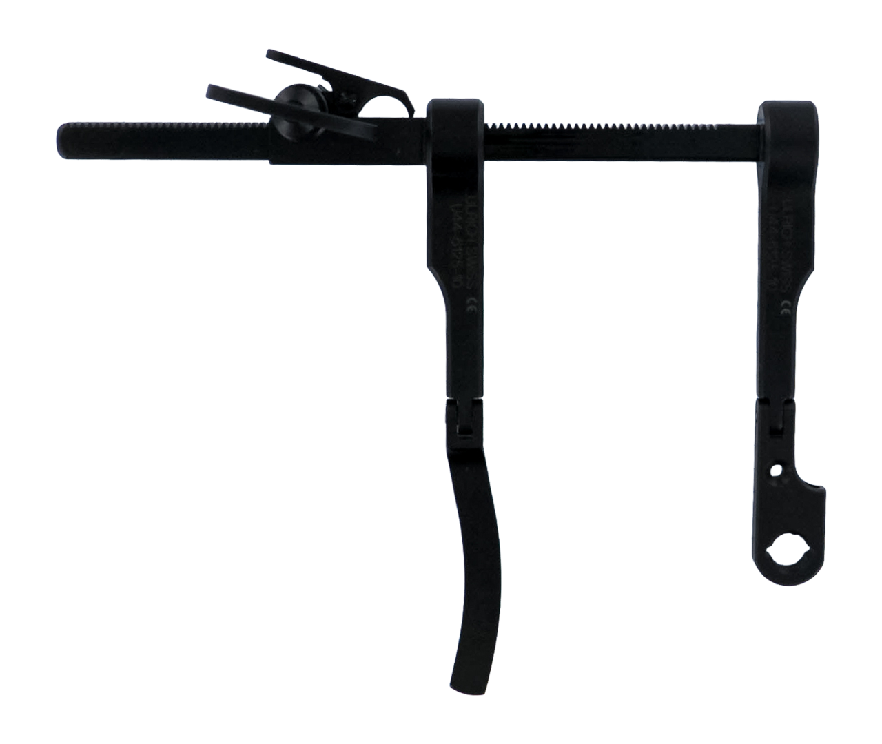 Retraktor Caspar, samostatný, s dlouhým hřebenem (160 mm)