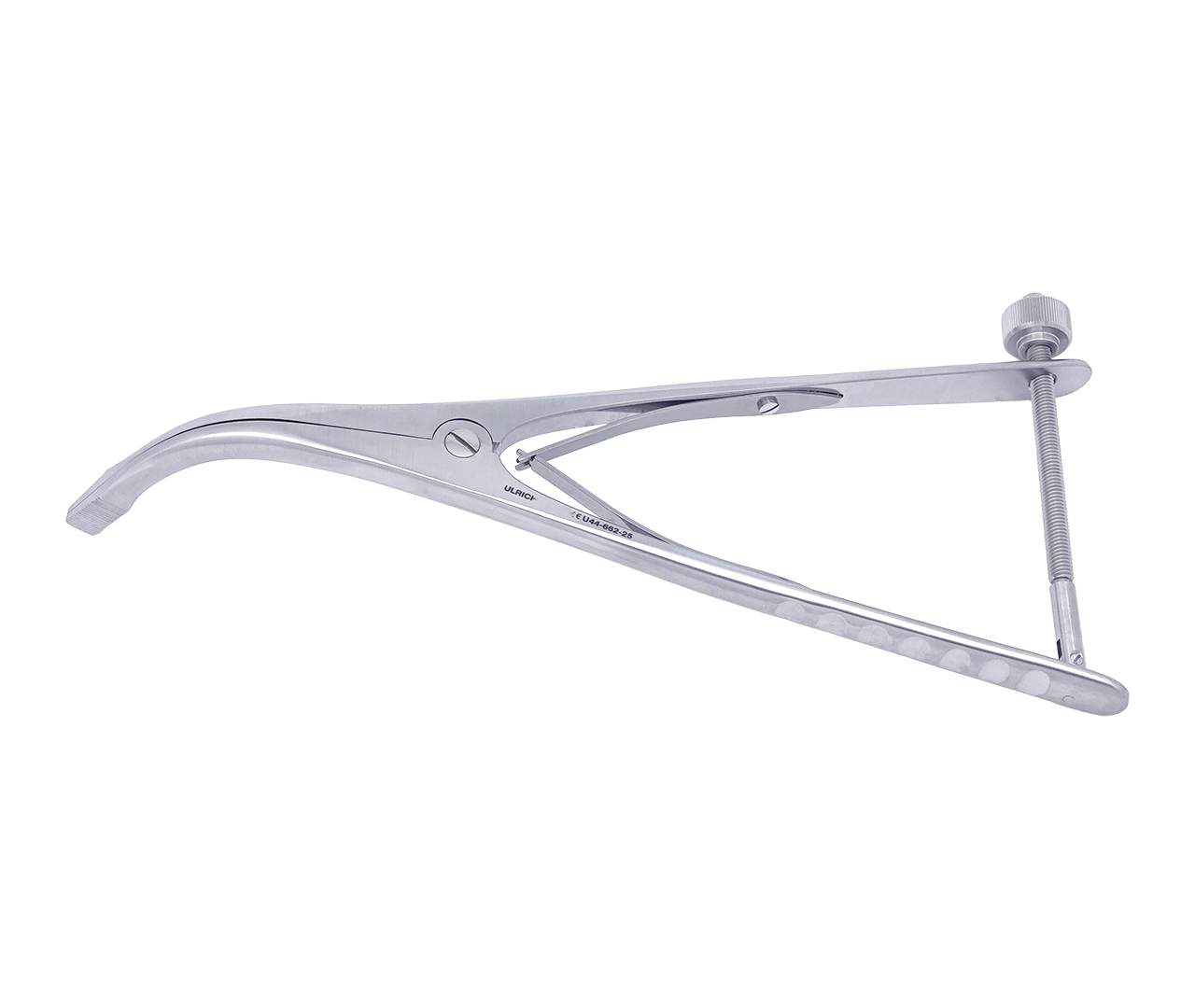 Rozvěrač Ulrich laminární, zahnutý, 25 cm