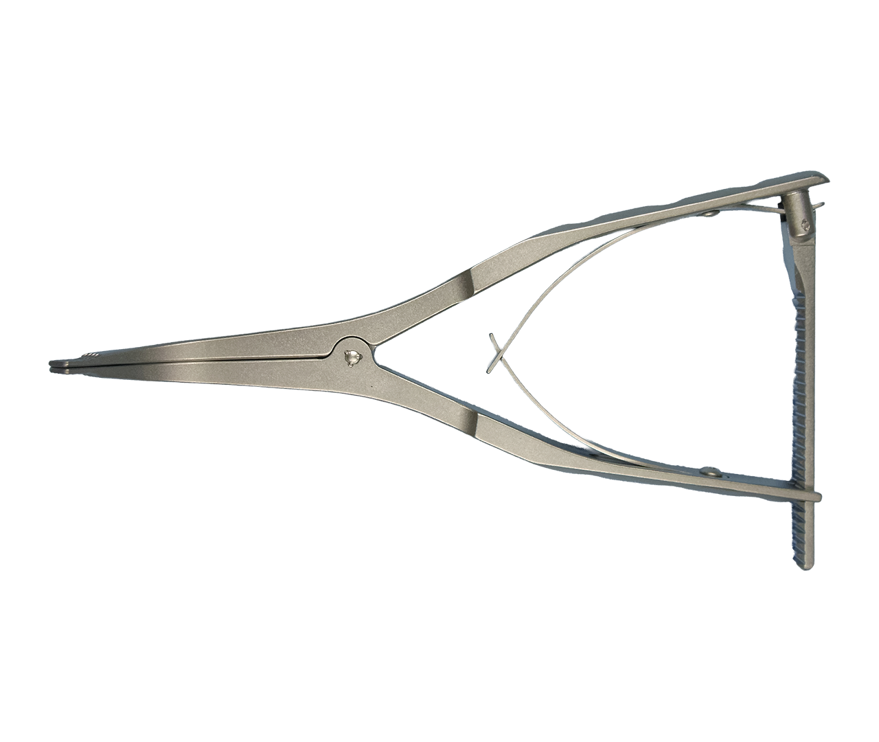 Rozvěrač Inge laminární, zahnutý, malý, 7 mm, 18 cm
