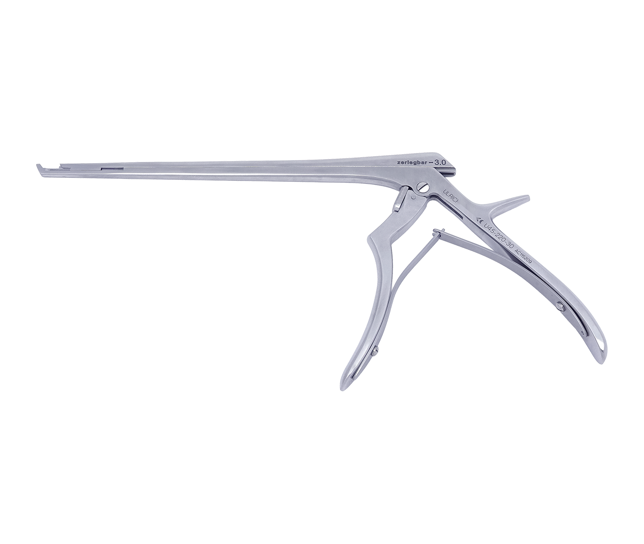 Kleště Kerrison, 40°nahoru, 3 mm, 20 cm