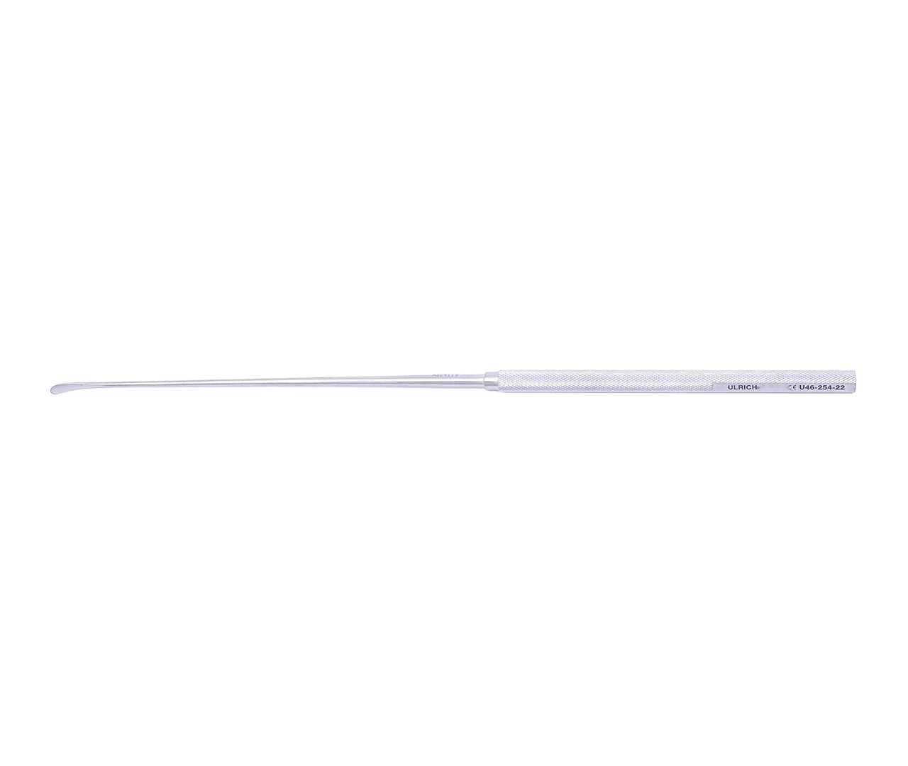 Mikrodisektor Caspar, zahnutý, 3 mm, 22,5 cm