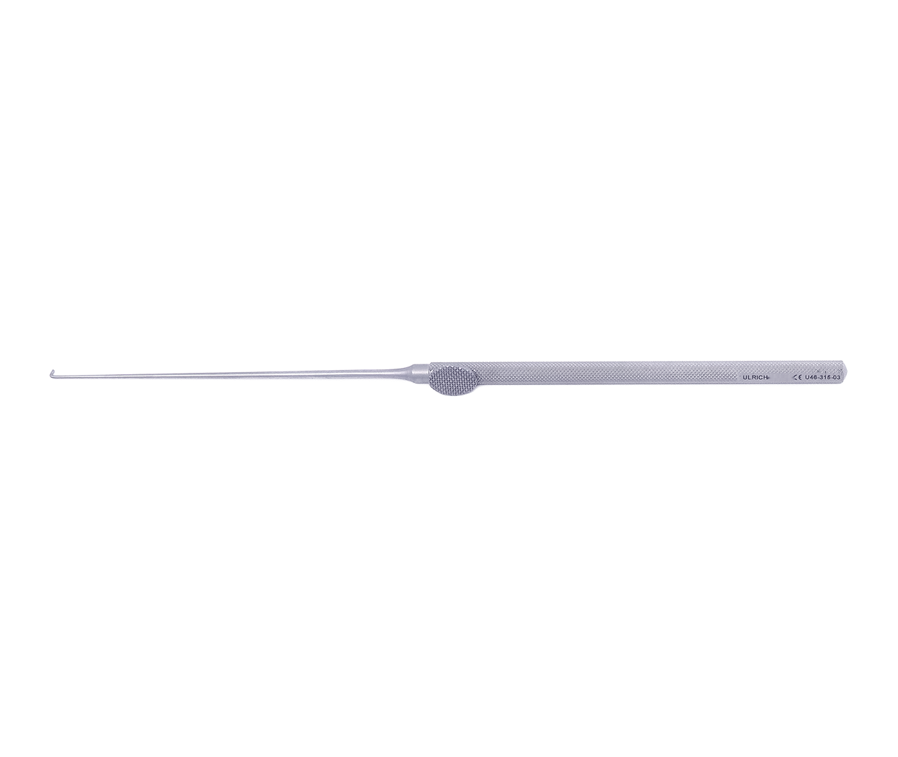 Hák Krayenbühl nervový & cévní, tupý, 2,7 mm, 18,5 cm