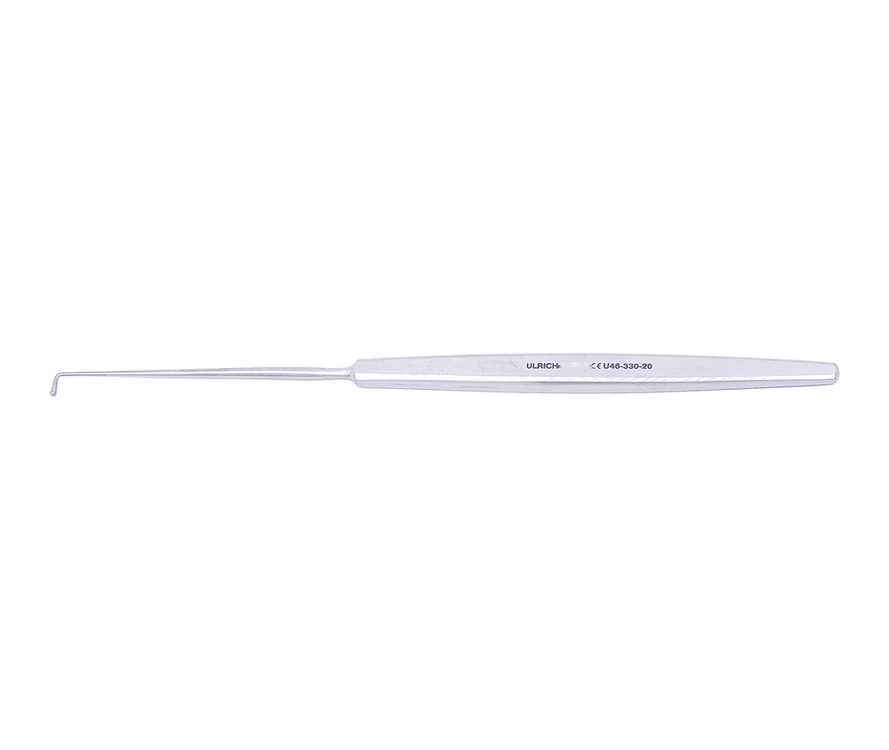 Hák Cushing nervový, s kulovým zakončením, 7 mm, 20 cm