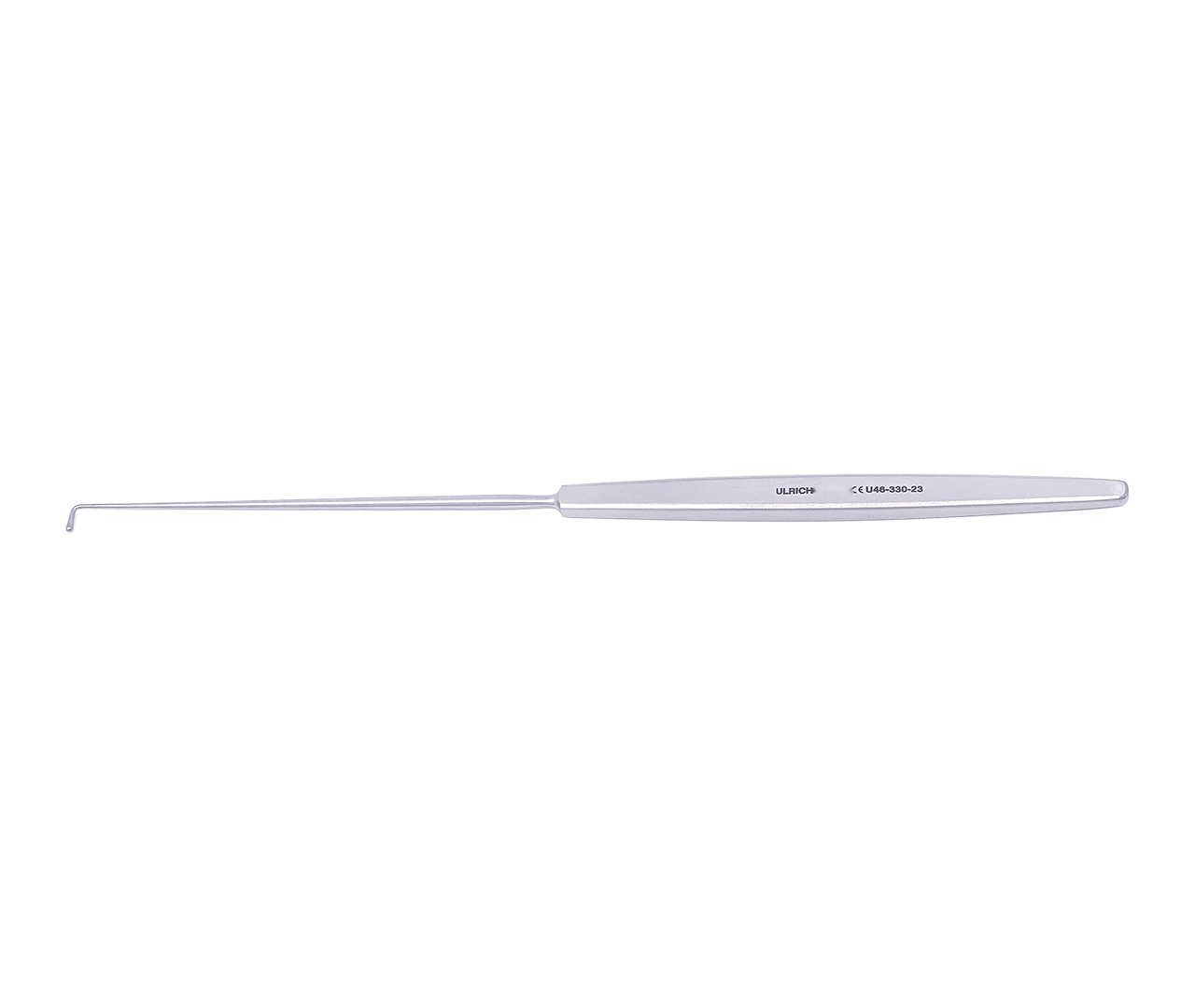 Hák Cushing nervový, s kulovým zakončením, 7 mm, 23 cm