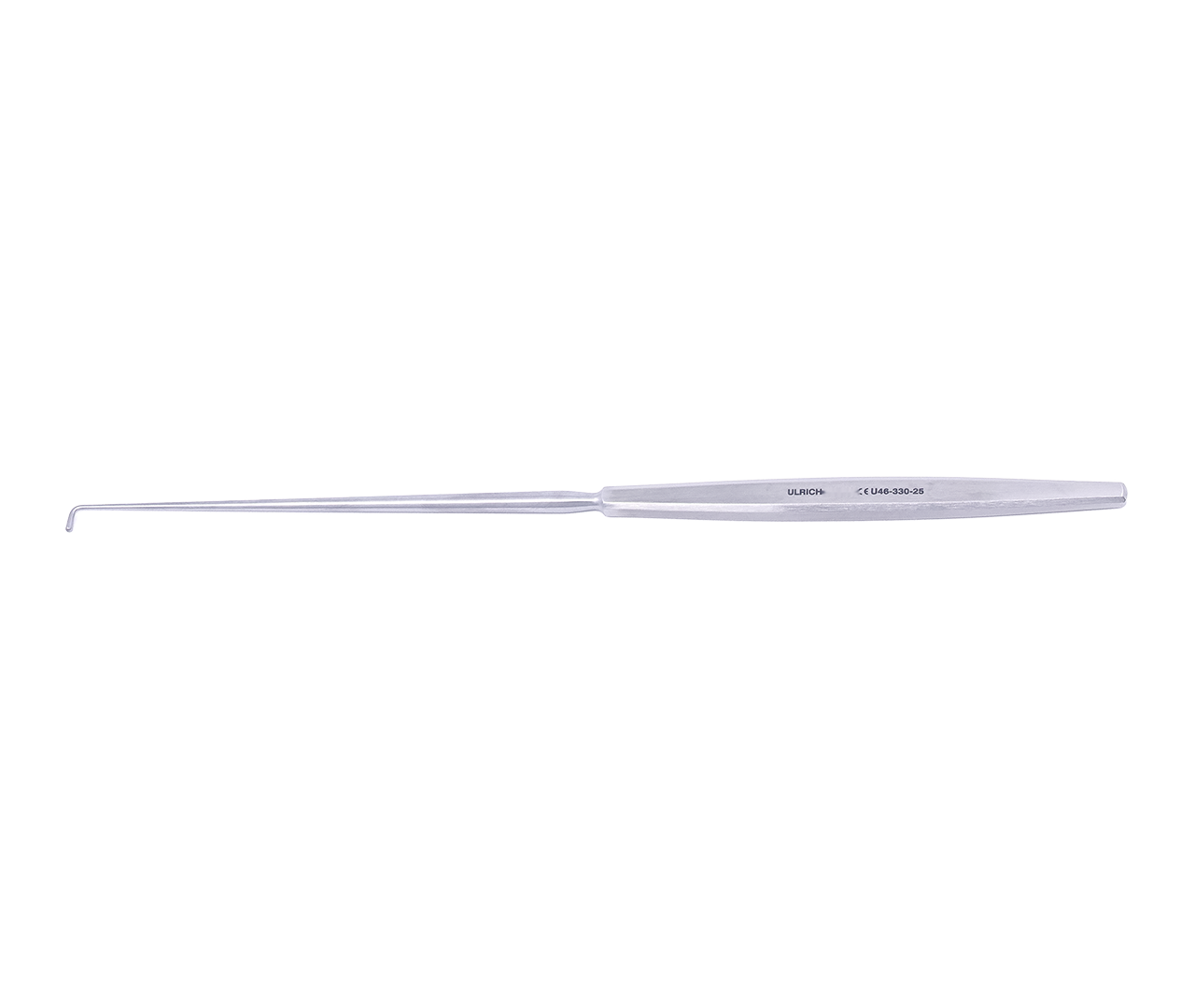 Hák Cushing nervový, s kulovým zakončením, 7 mm, 25 cm