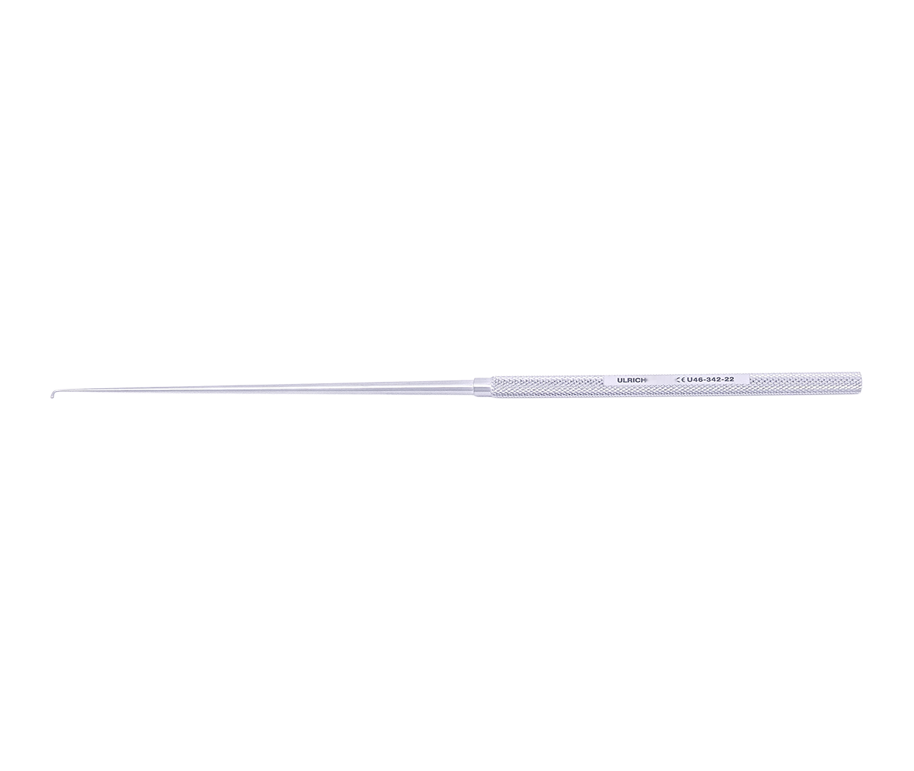 Mikrohák nervový, tupý 90°, 3 mm, 22,5 cm