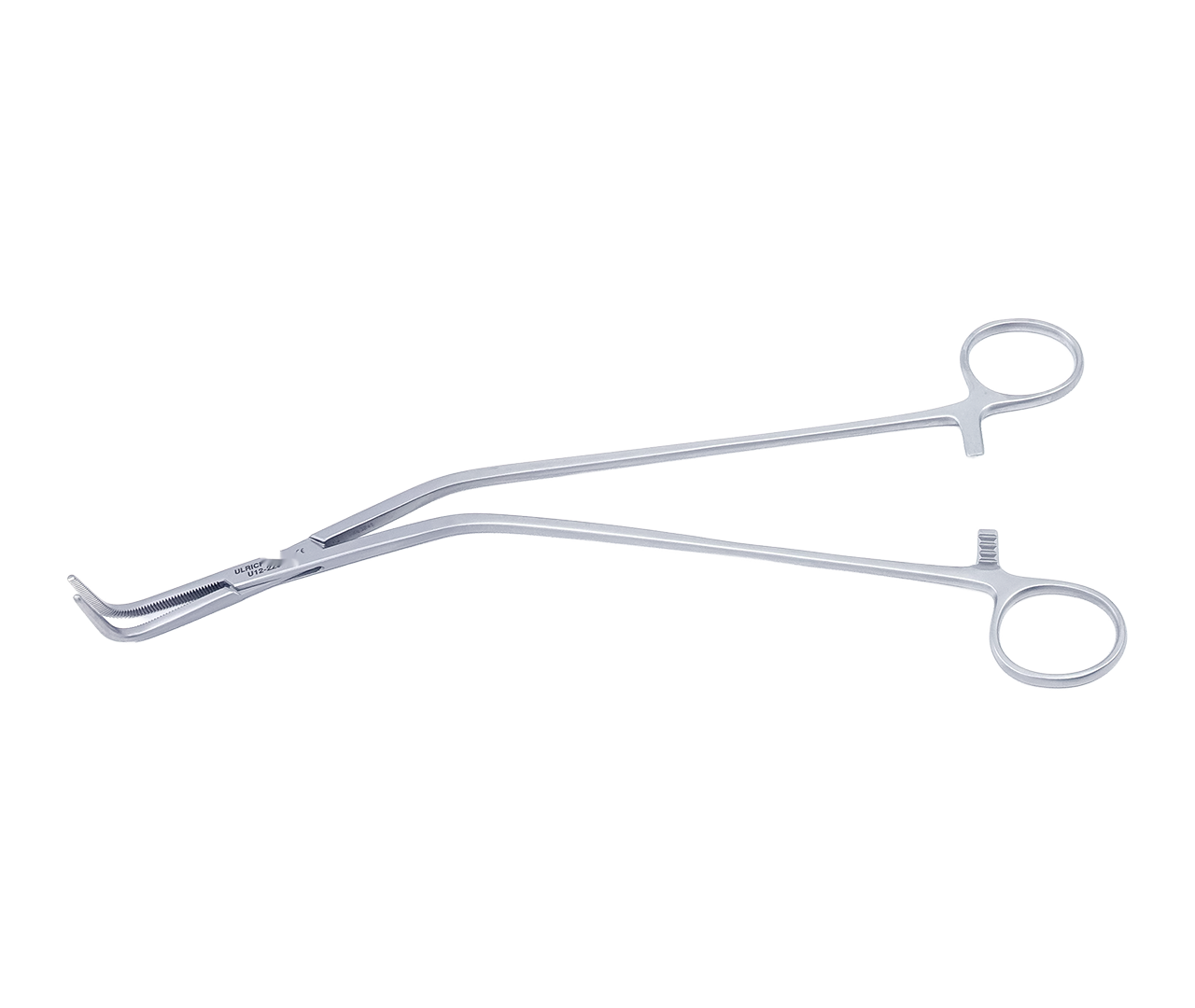 Kleště McDougal prostatektomické, zahnuté doprava, 25 cm