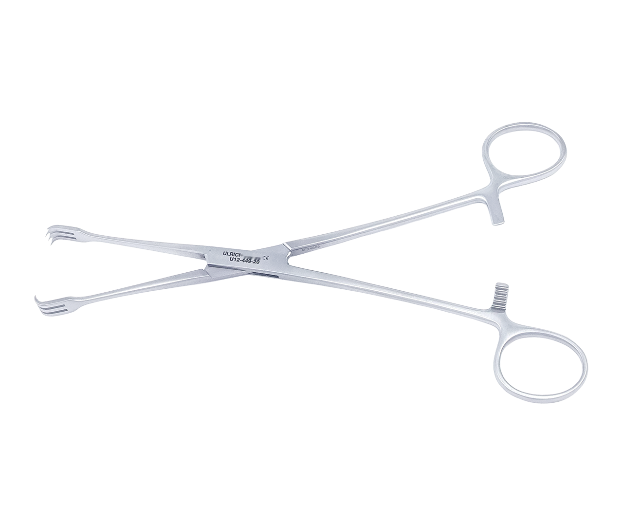 Kleště Lahey na uchopení tkání, 3x3 zoubky, 20 cm