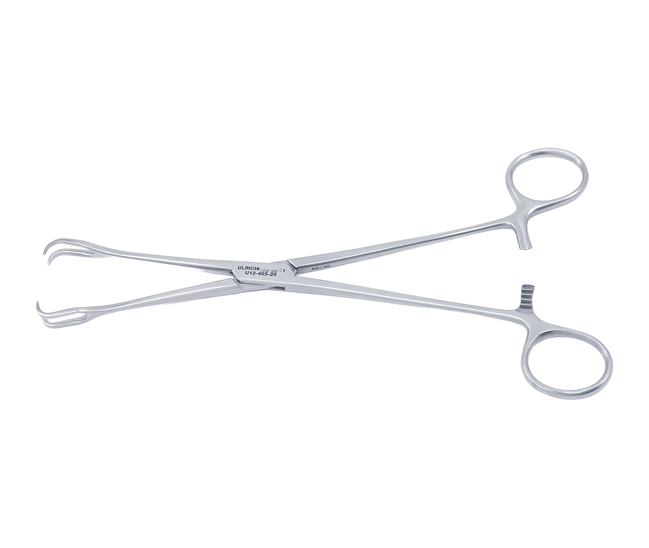 Kleště Museux na uchopení tkání, 2x2 zoubky, 20 cm