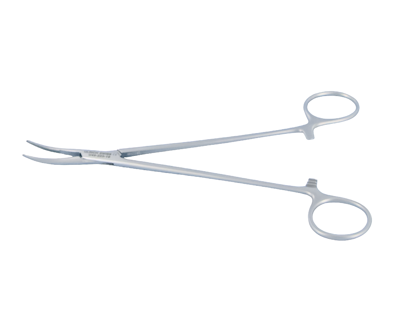 Kleště Schnidt tonsilové, mírně, zahnuté, 19 cm