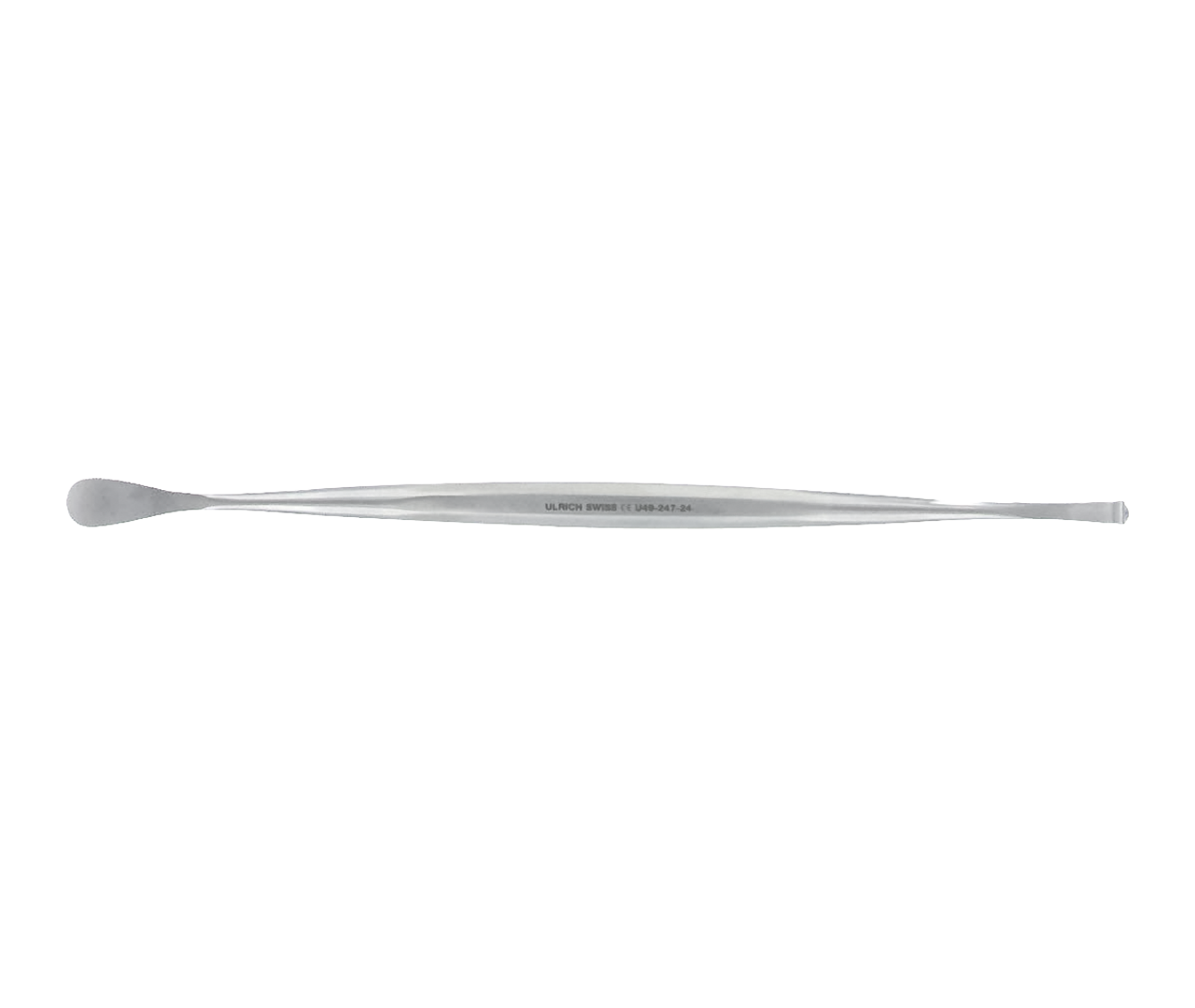 Disektor Henke tonsilový, zoubkovaný, 12 mm/5×10 mm, 23 cm