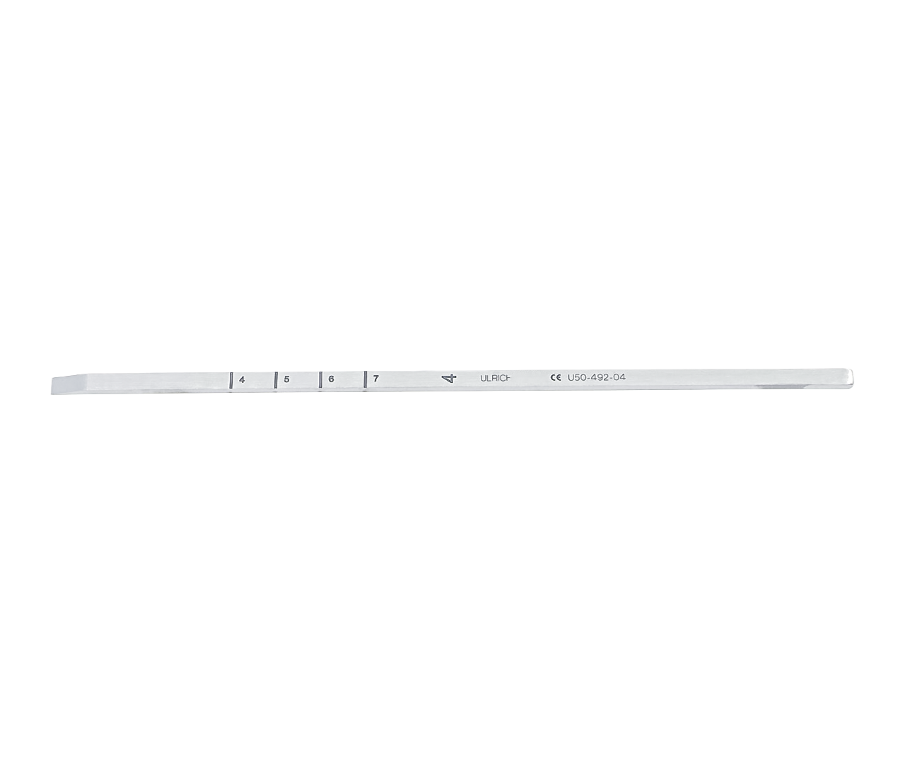 Osteotom Cottle nosní, rovný, kalibrovaný, 4 mm, 18 cm