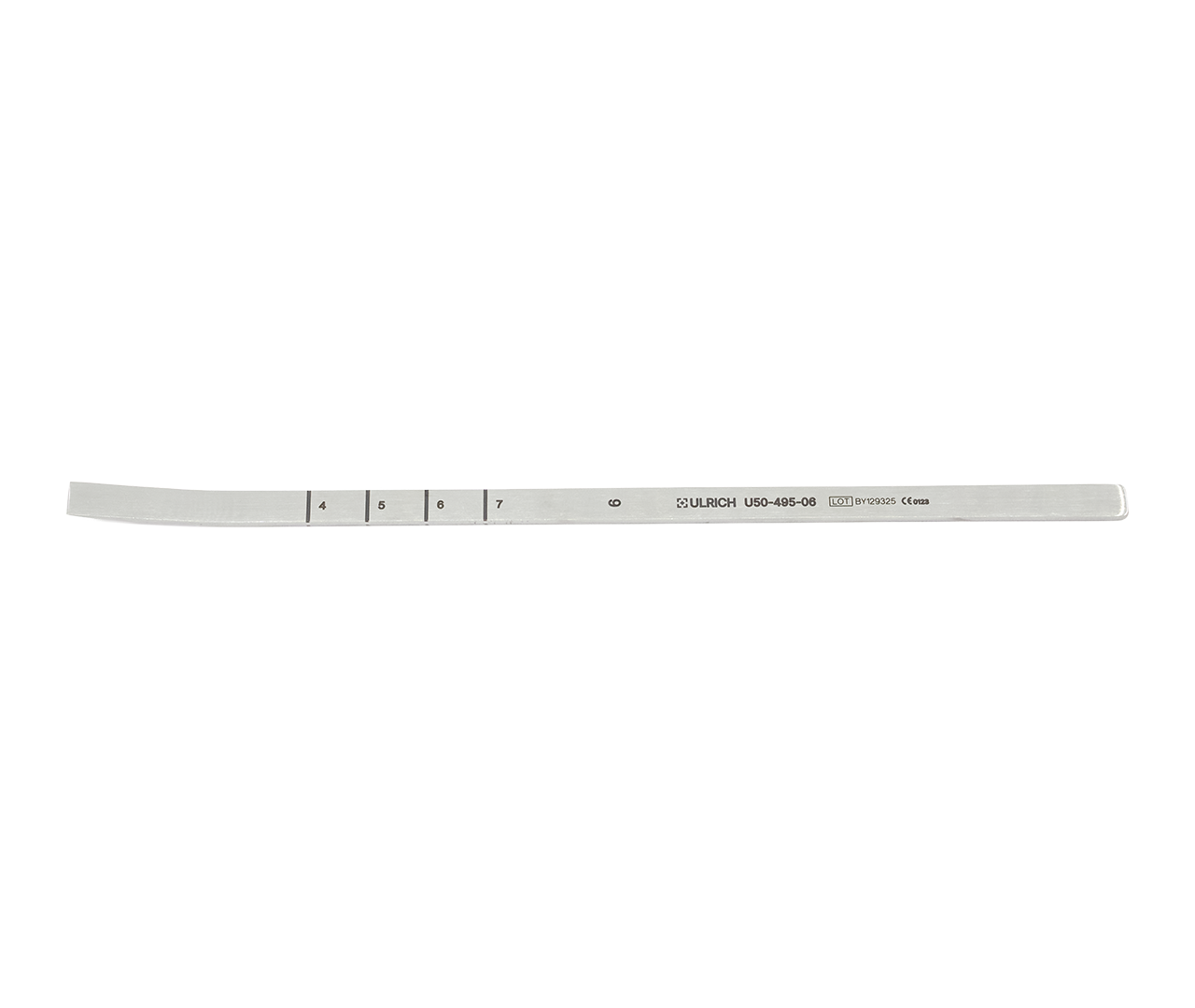 Osteotom Cottle nosní, zahnutý, kalibrovaný, 6 mm, 18 cm