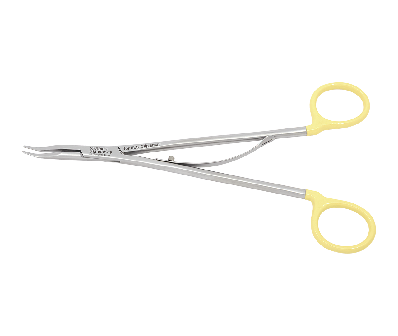 Kleště SLS-Clip/Vitalitec, malé, žluté, 25°, 19 cm