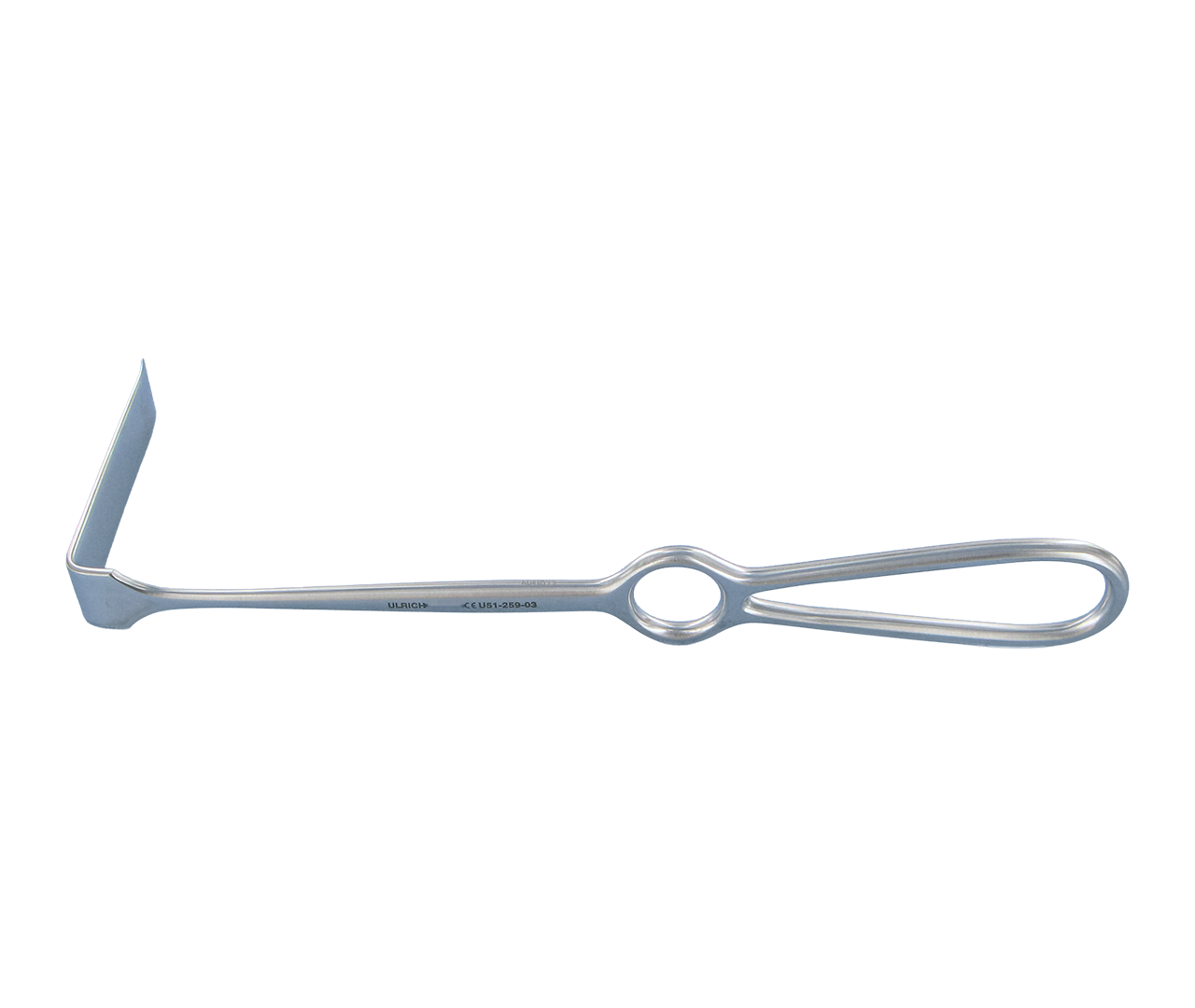 Retraktor Obwegeser na měkké tkáně, 16x80 mm, 23 cm