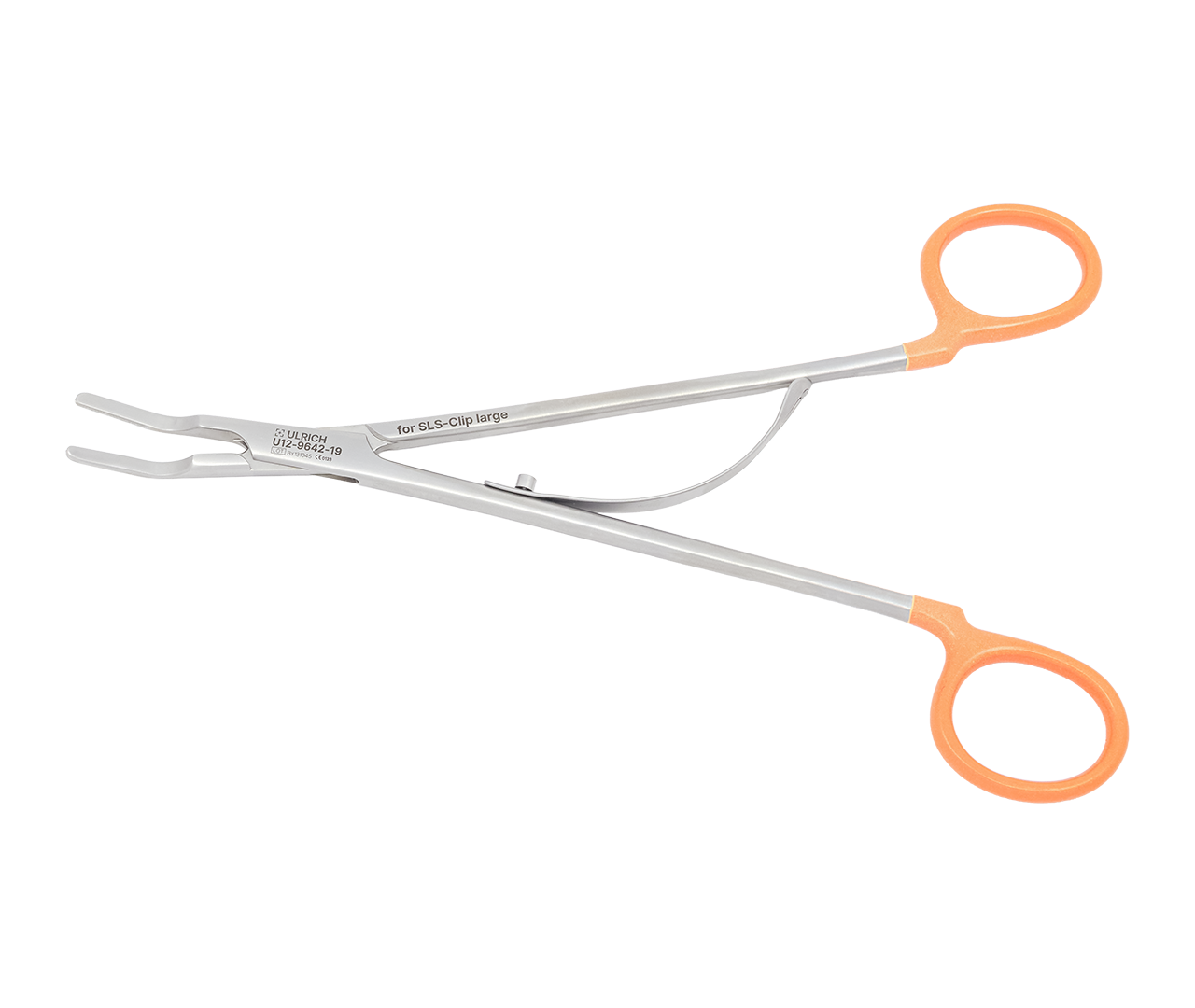 Kleště SLS-Clip/Vitalitec, zahnuté 25°, 19 cm