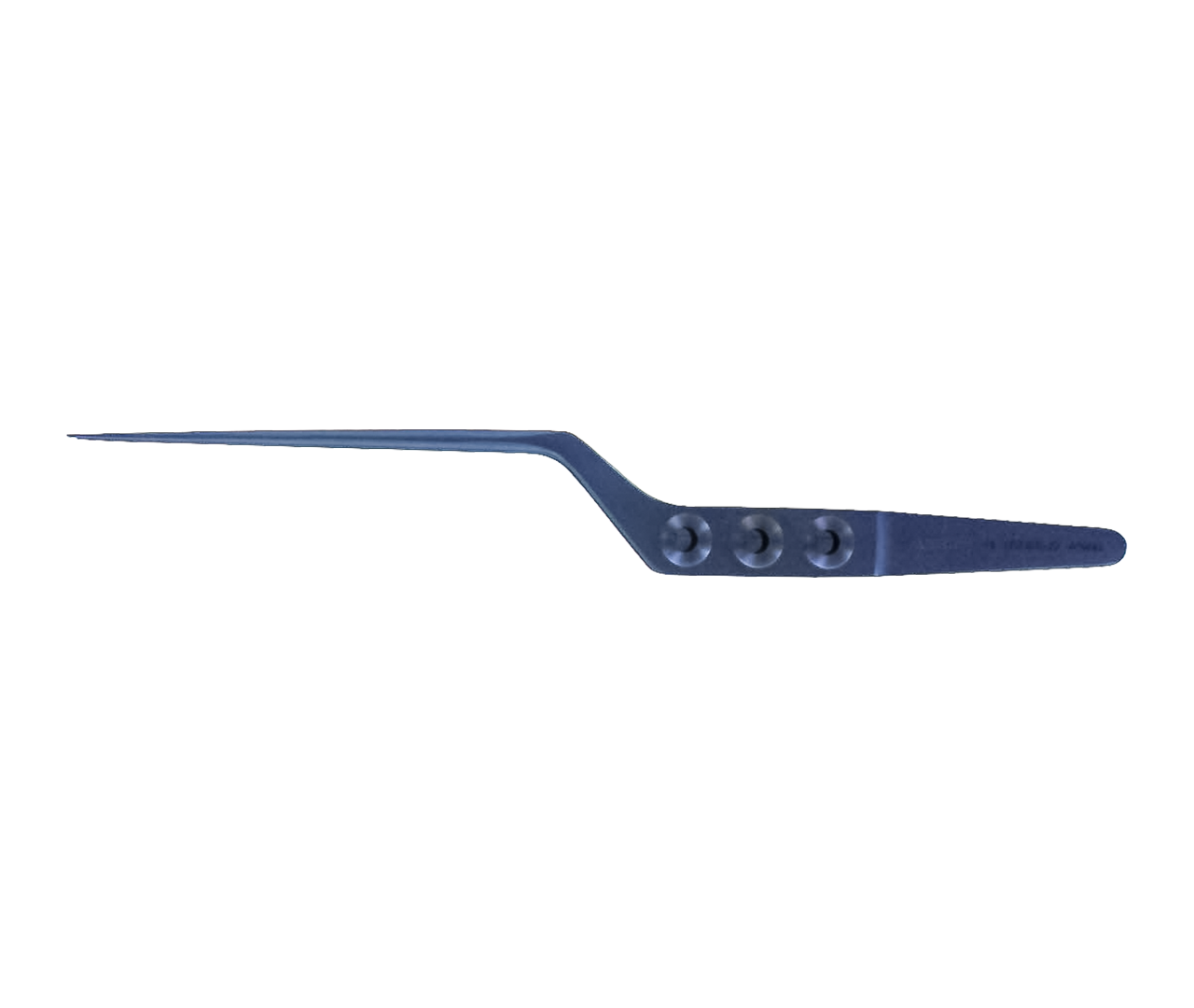 Mikropinzeta chirurgická tkáňová, 1x2 zuby, 0,7 mm, 22 cm