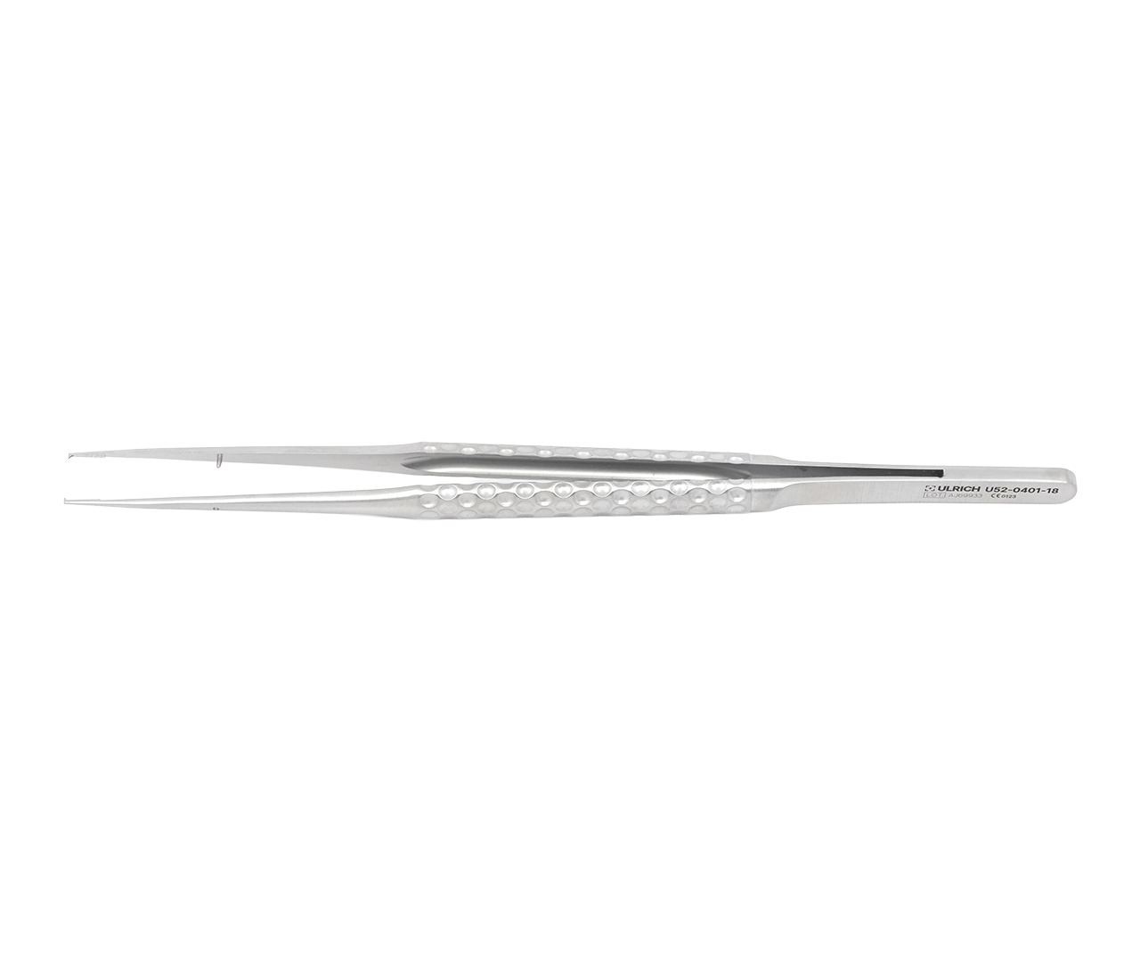 Mikropinzeta anatomická disekční, 1x2 zuby, 0,7 mm, 18 cm