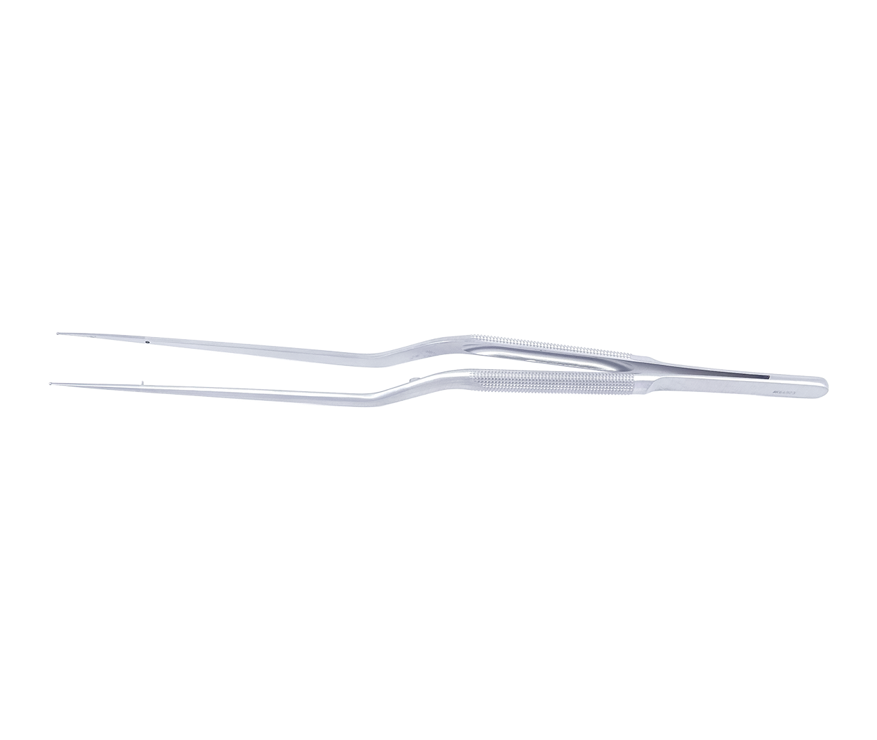 Mikropinzeta prstencová, rovná, 1,0x0, 5 mm, 21 cm