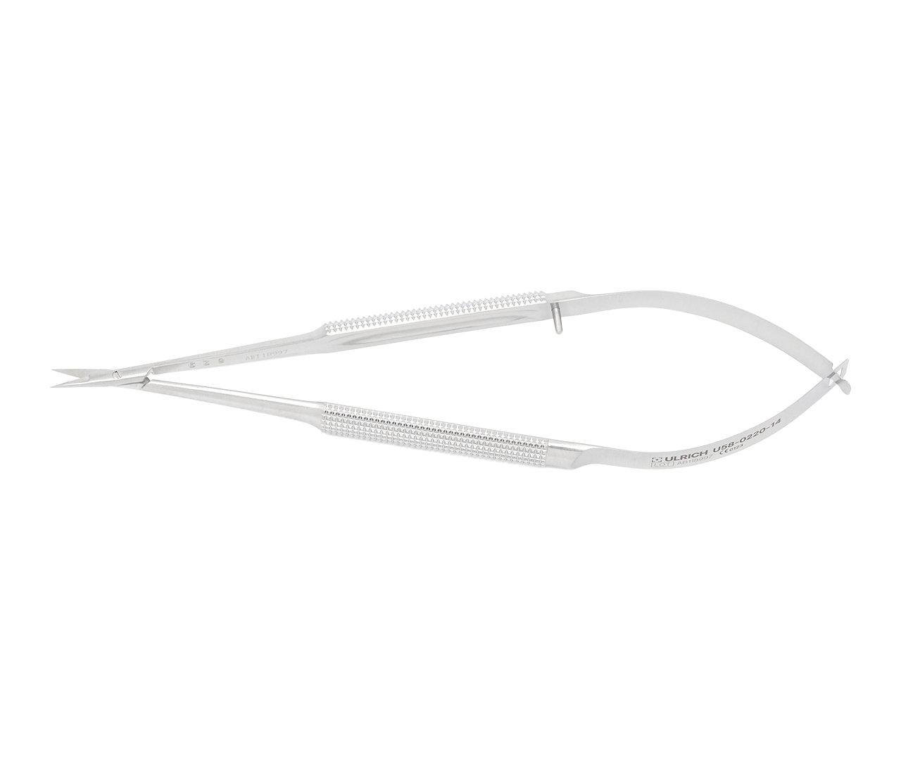 Mikronůžky, rovné, s extra krátkou 7 mm čepelí, 14,5 cm