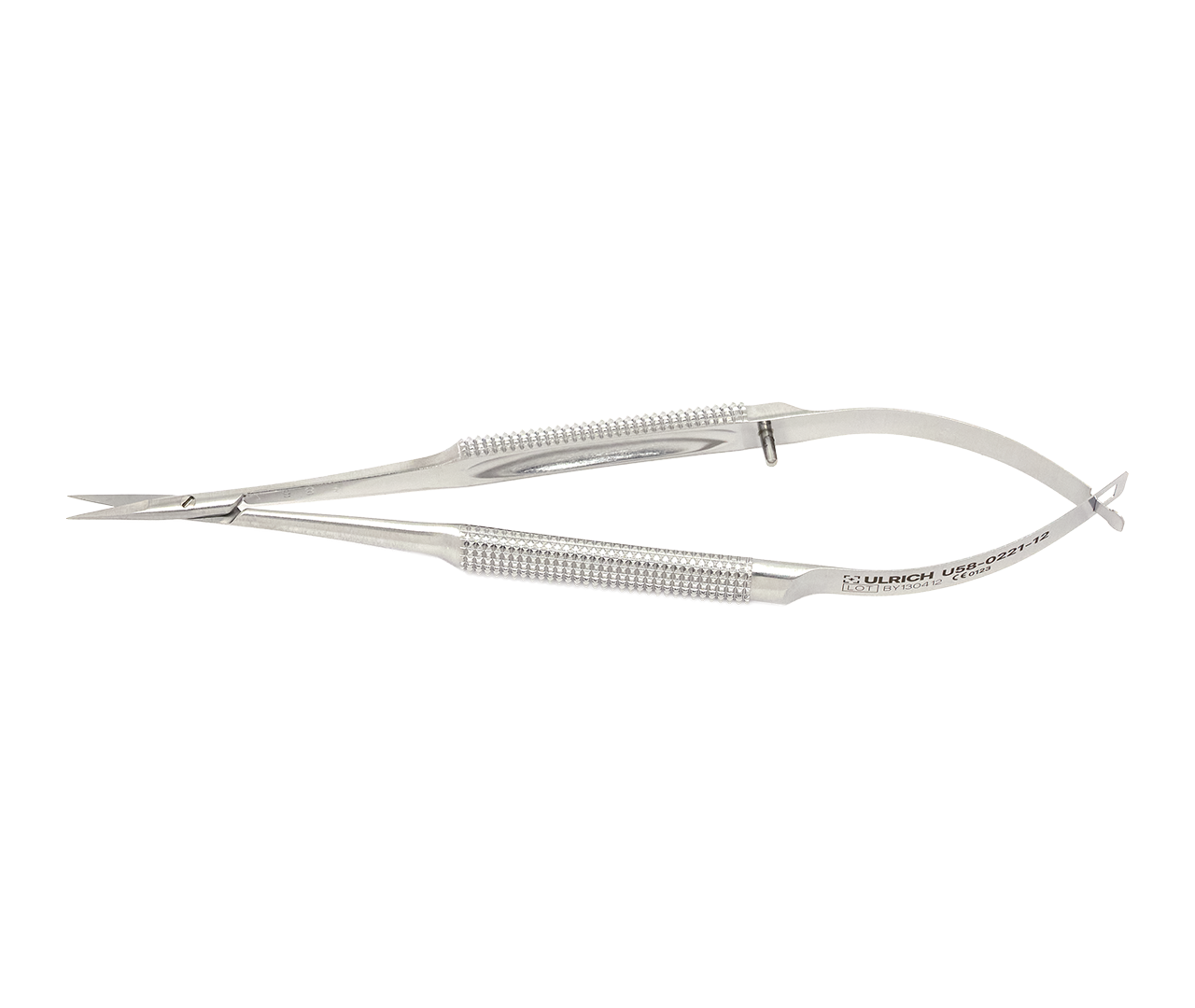 Mikronůžky, rovné, špičaté, s krátkou 9 mm čepelí, 12 cm