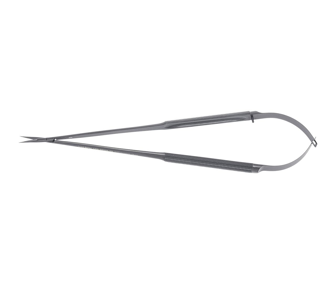Mikronůžky BLACKLine, rovné, s dlouhou 14 mm čepelí, 23 cm