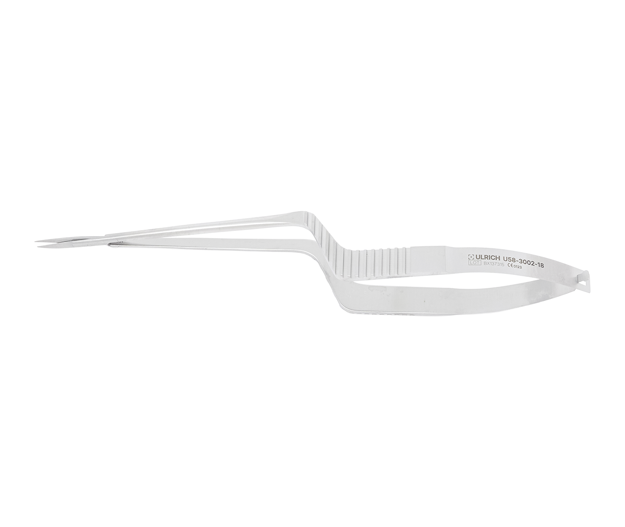 Mikronůžky Jacobson, rovné, s dlouhou 14 mm čepelí, 18 cm
