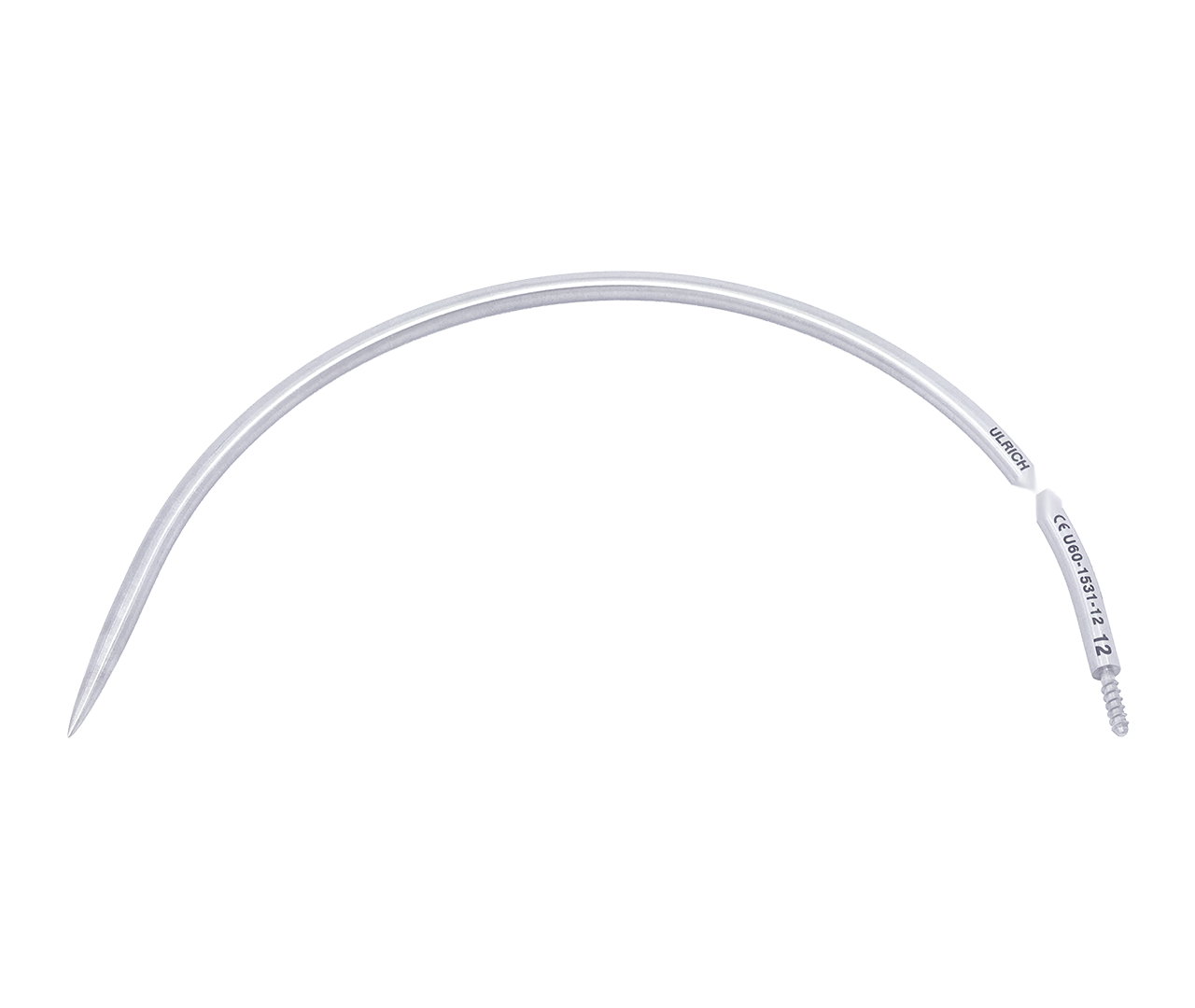 Jehla Redon, 3/8 kruh, kónická špička, špičatá, ø4,0 mm