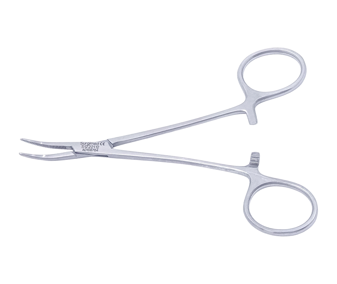 Kleště Mosquito hemostatické, zahnuté, Surgimed, 12,5 cm