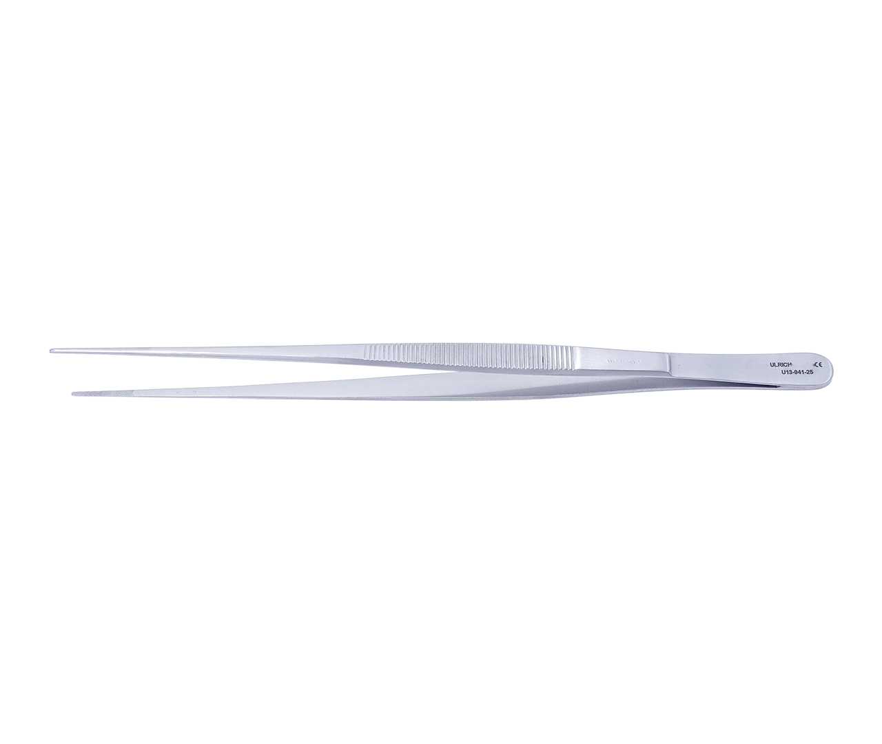 Pinzeta anatomická disekční, křížově rýhovaná, 2,0 mm, 25 cm