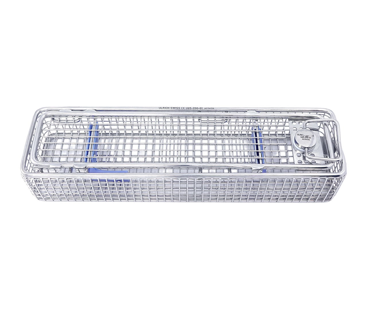 Síto drátěné s víkem, na 1 krátkou optiku, 290x80x52 mm