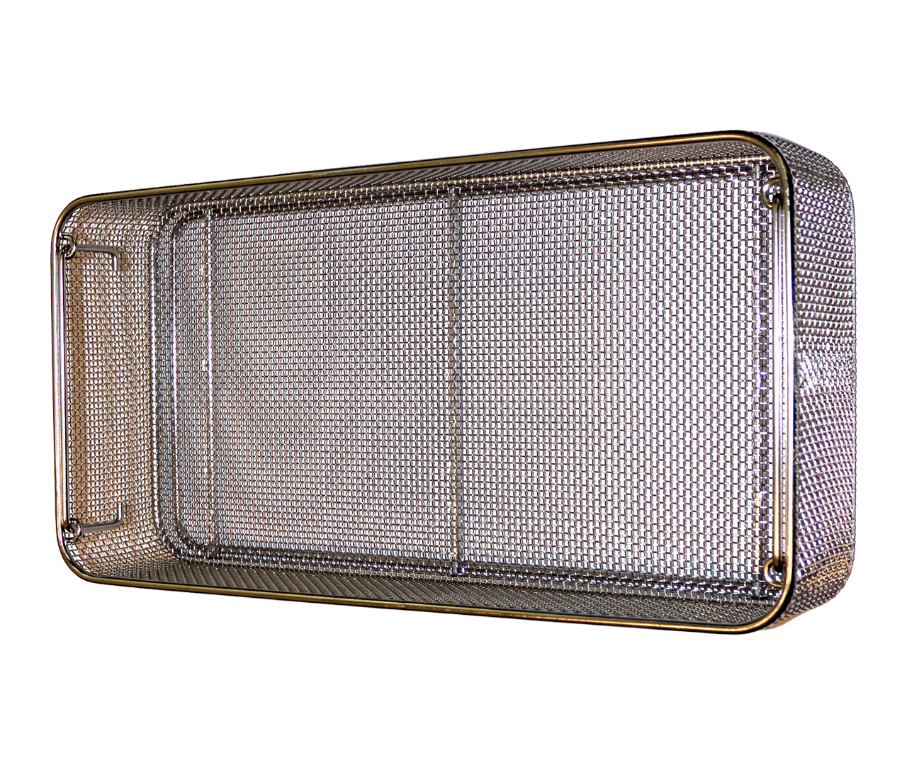 Síto drátěné, s držadly, (Inox), 480x245x100 mm