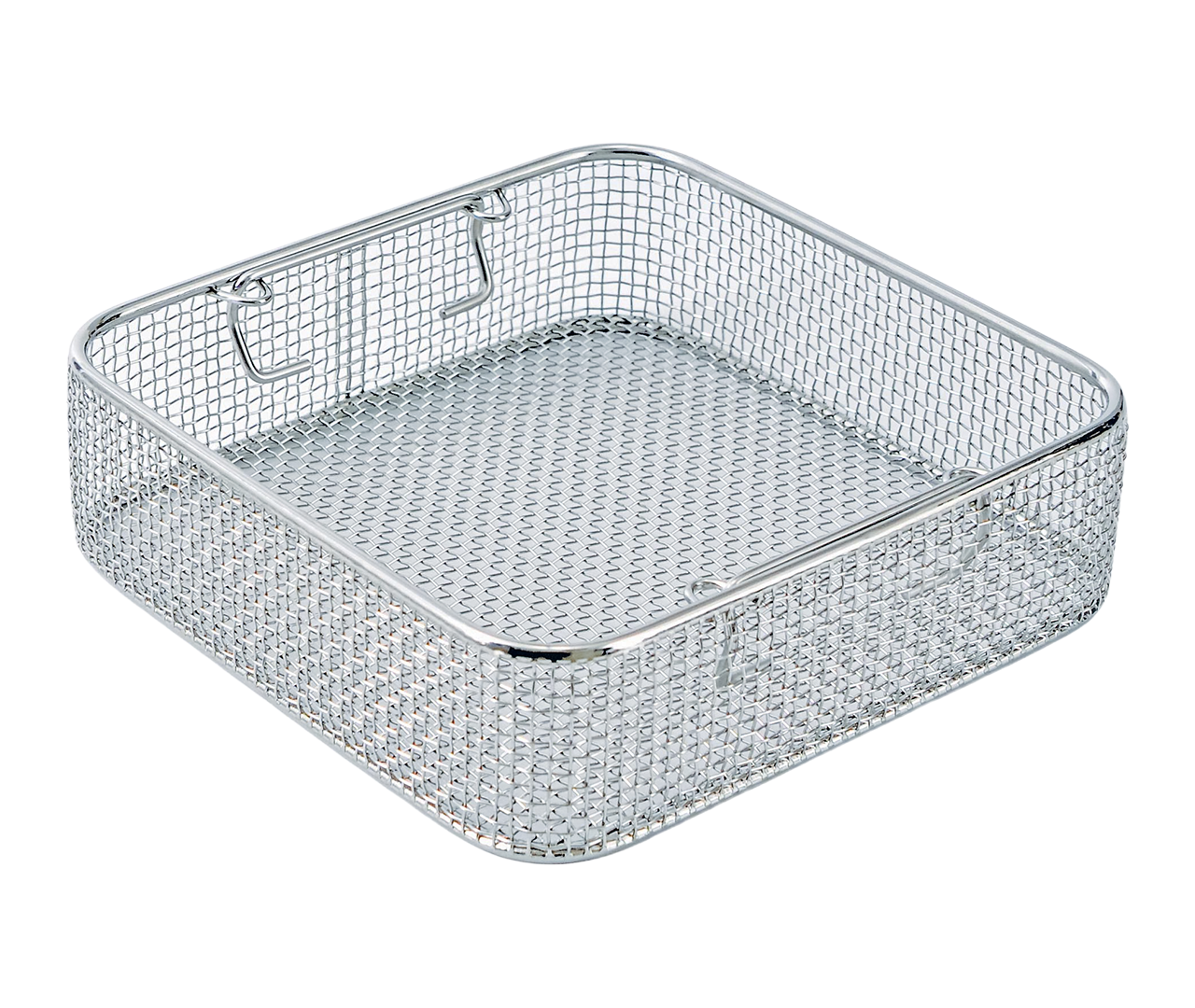 Síto drátěné, s držadly, (Inox), 240x250x60 mm