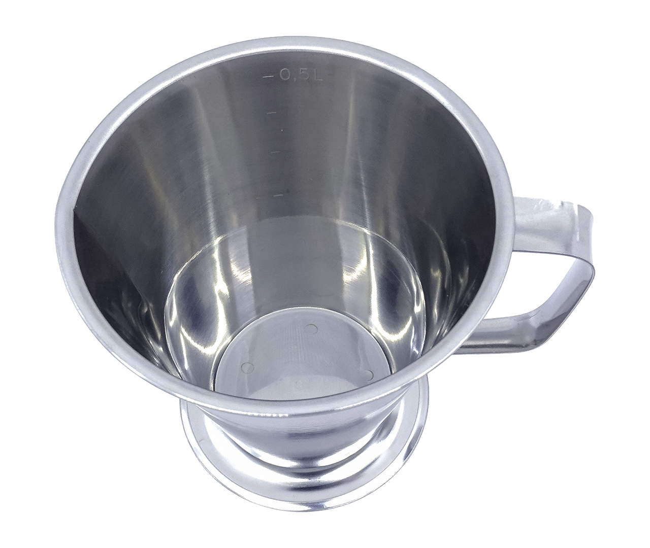 Odměrka kalibrovaná (Inox), objem 0,5 l