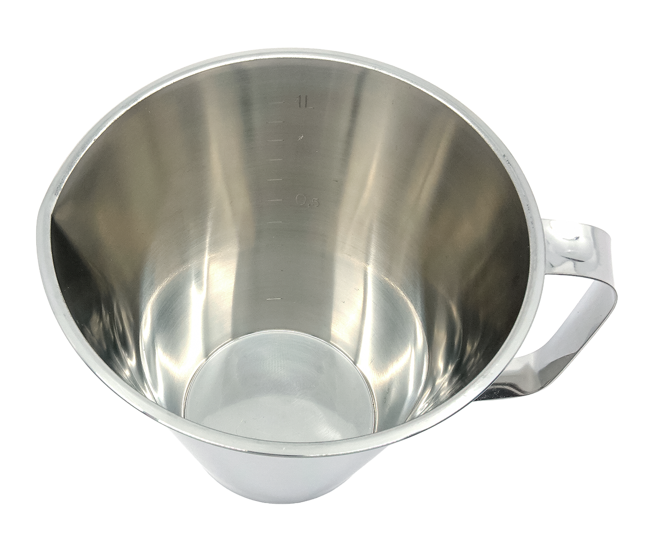 Odměrka kalibrovaná (Inox), objem 1,0 l