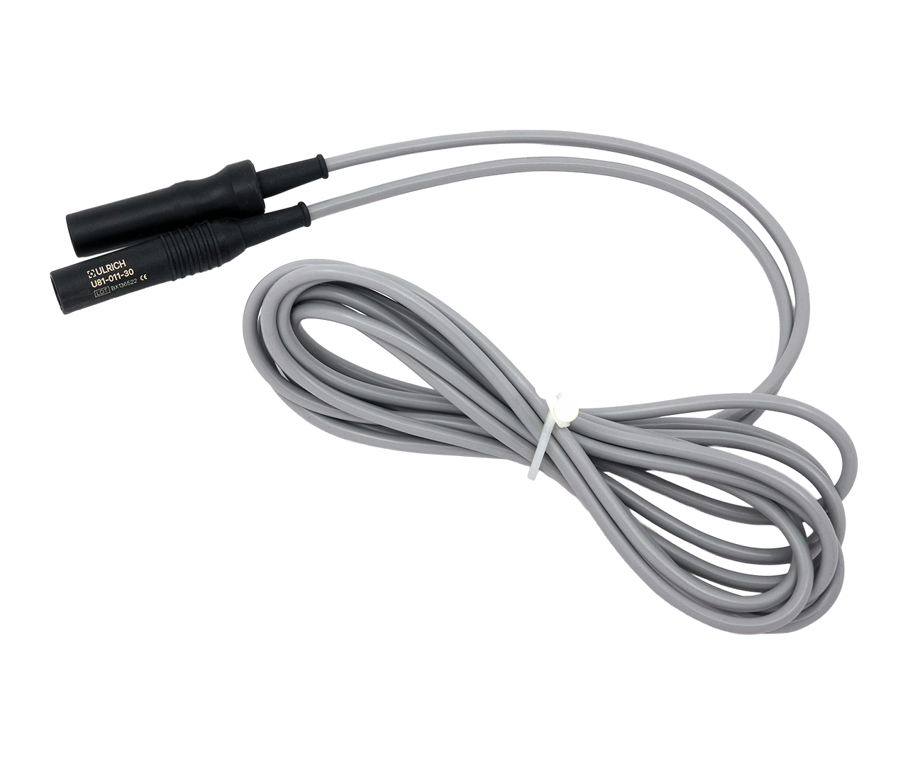 Kabel na vysokofrekvenční chirurgii Ulrich, šedý, 3 m