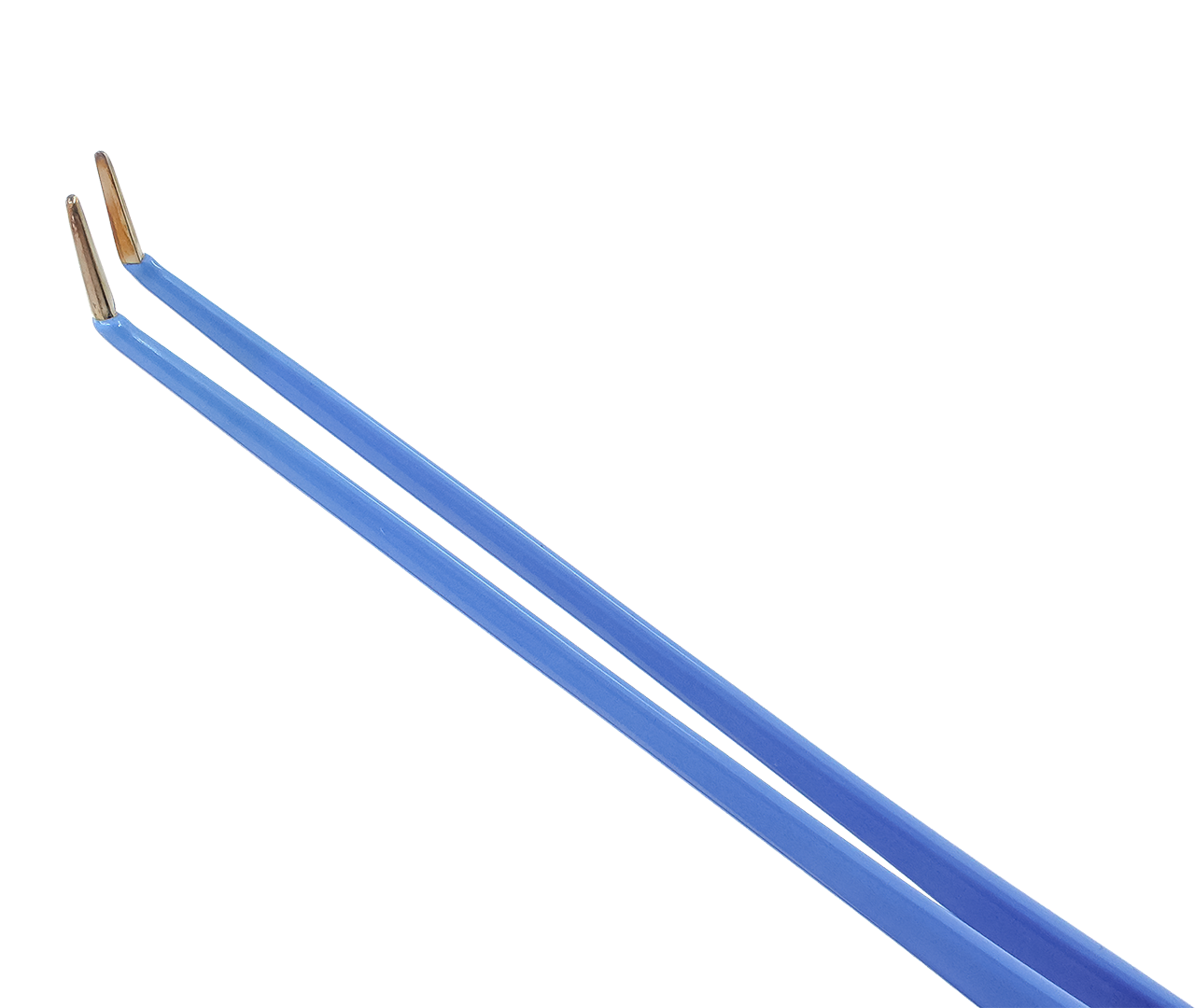 Pinzeta bipolární, zahnutá, standardní, 1,0 mm, 22 cm