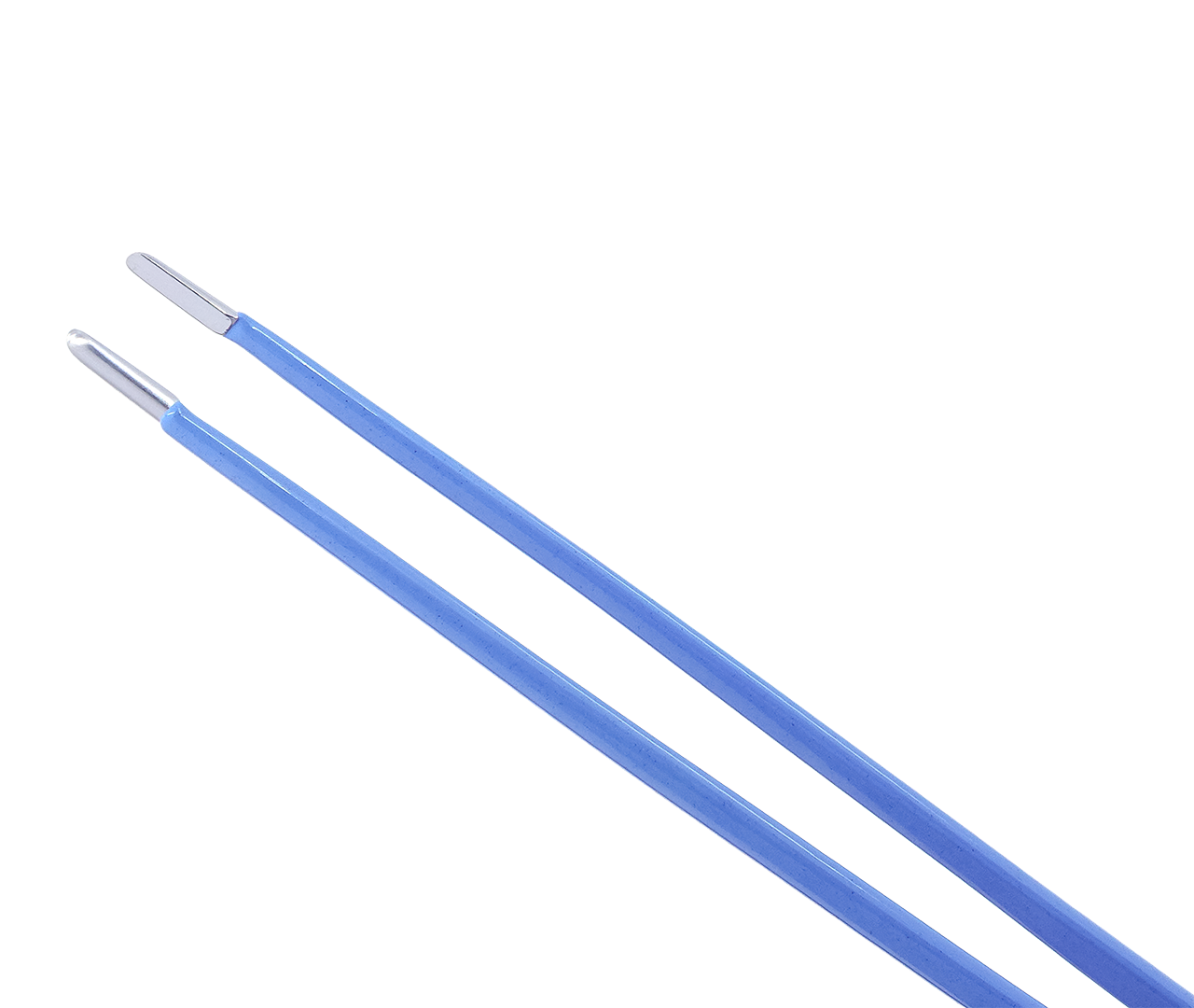 Pinzeta bipolární, rovná, široká, s kolíkem, 2,0 mm, 24 cm