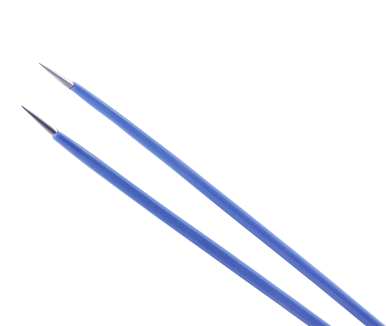 Pinzeta bipolární, bajonetového tvaru, 0,3 mm, 24,5 cm