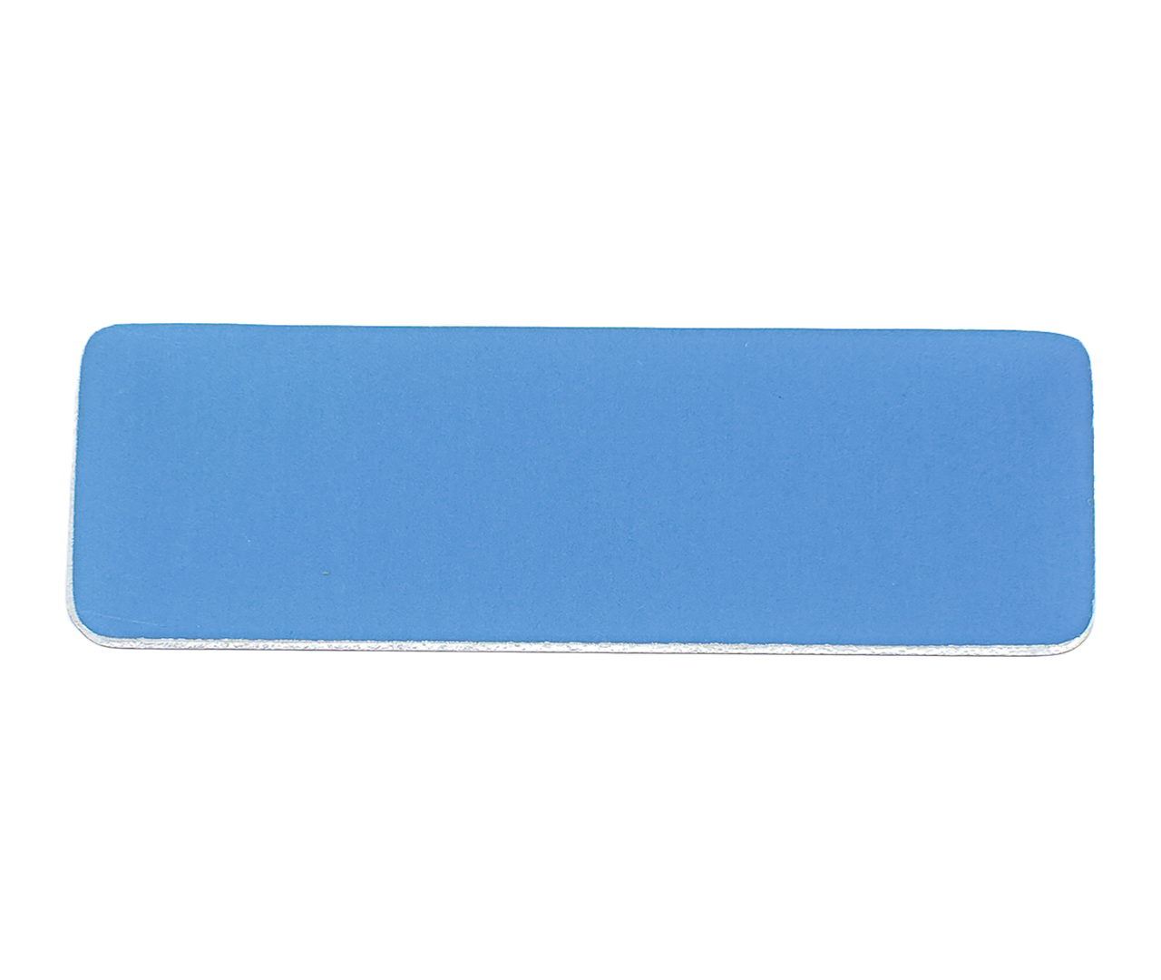 Štítek identifikační hliníkový, modrý, 50x18 mm